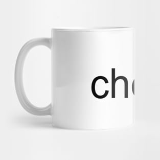 Verified Chef (Black Text) Mug